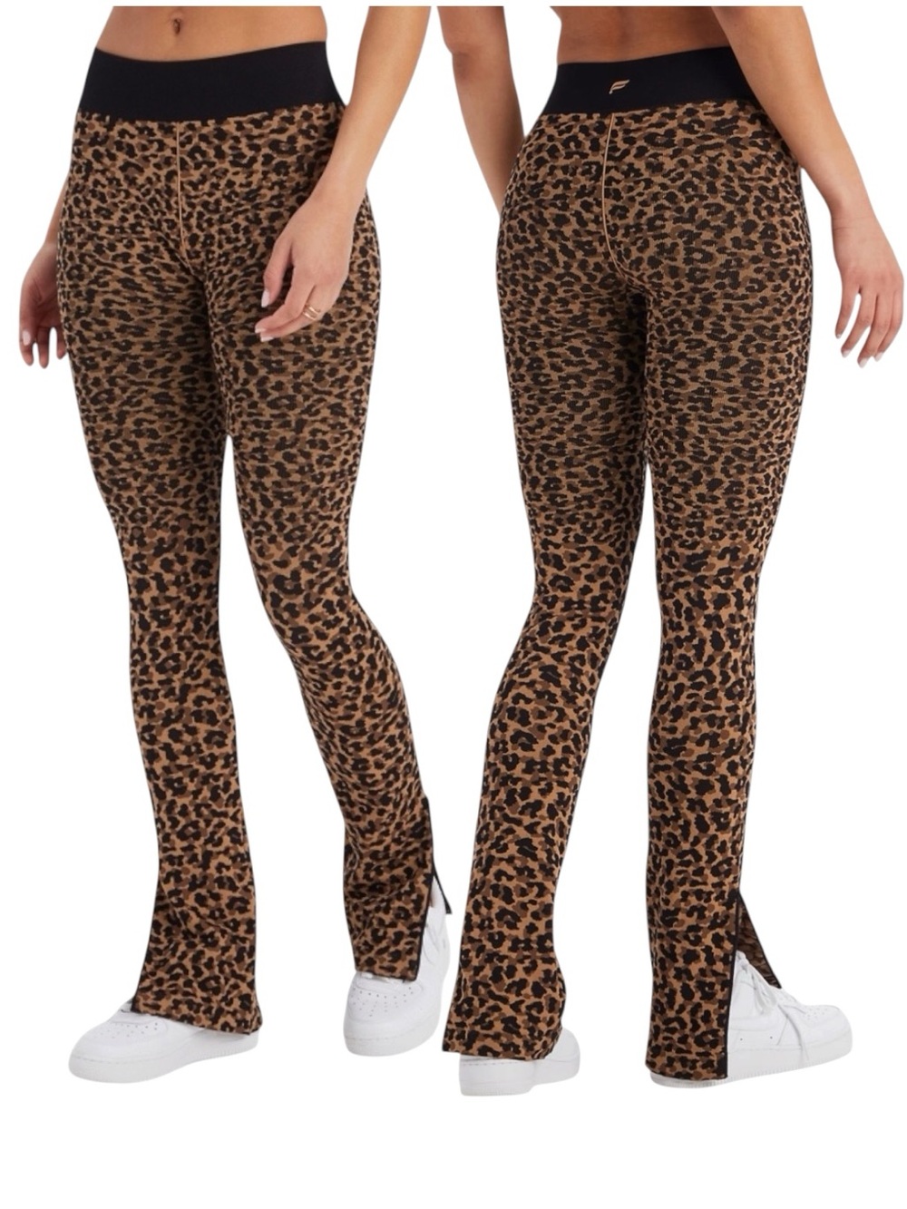 Fabletics Cloud Seamless High Waisted Leggings Animal Print Sz M Like New